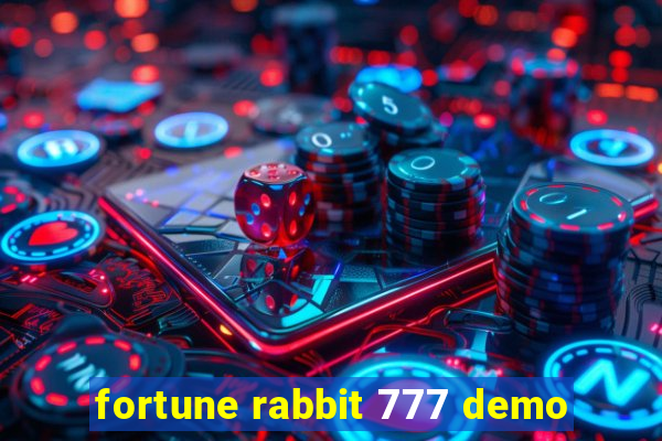 fortune rabbit 777 demo